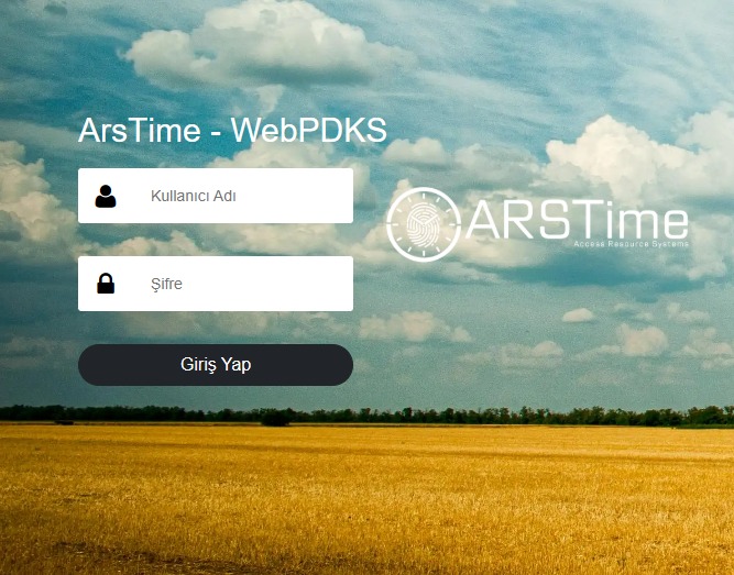 Tarhana Yemek WebPDKS Sistemi