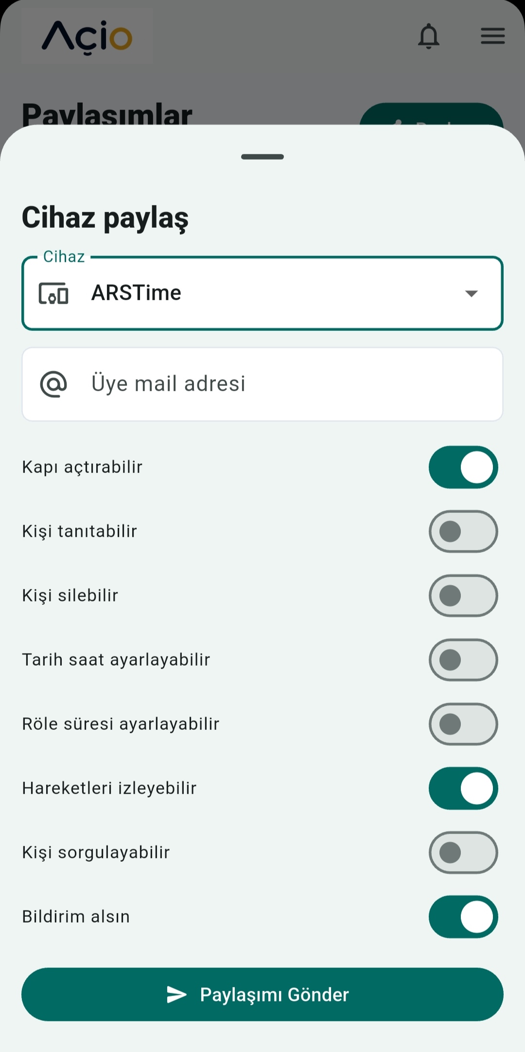 Açio uygulama ekran görüntüsü 7